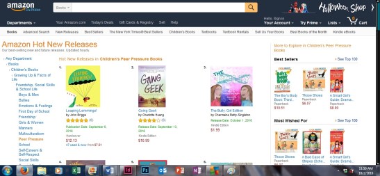 leaping-lemmings-no-1-hot-new-release-peer-pressure-3-list